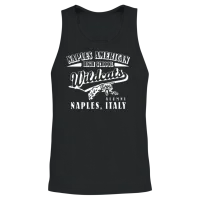 Naples American High School Wildcats Alumni Unisex Tank Top - Black – 2
