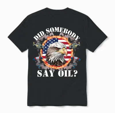 Hat Jemand öl Gesagt? Danke Usa Meme Ironisch Humorvolles Amerika Unisex T-Shirt - Black