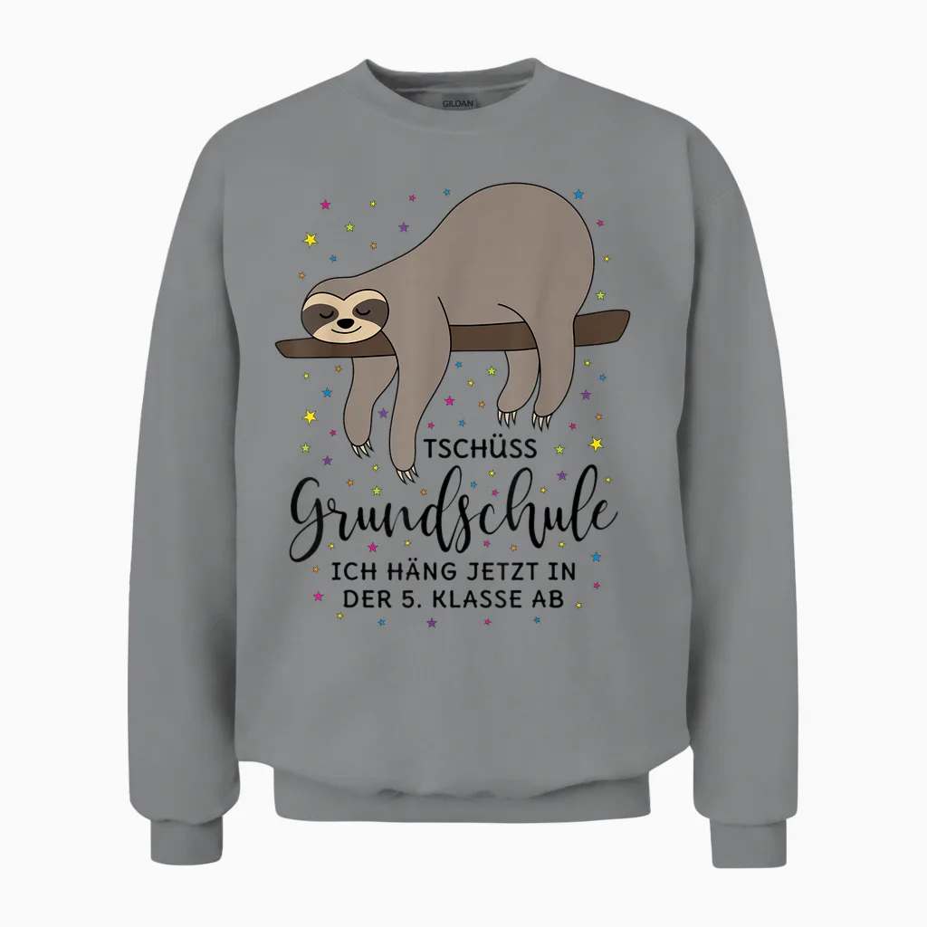 5. Klasse Realschule Gymnasium/grundschule Abschluss 2026 Unisex Sweatshirt in Sport Grey