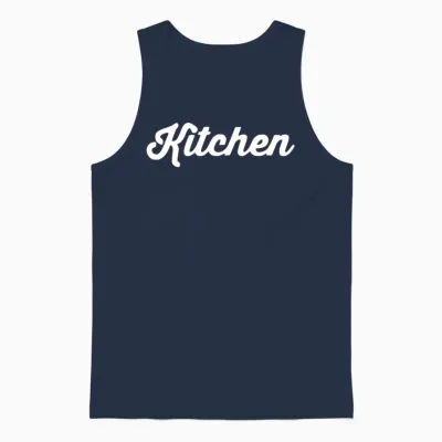 Kitchen Unisex Tank Top - Navy