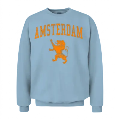 Amsterdam Unisex Sweatshirt - Light Blue