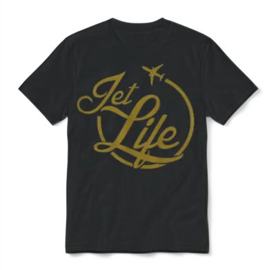 Jet Life Jetlife Unisex T-Shirt - Black