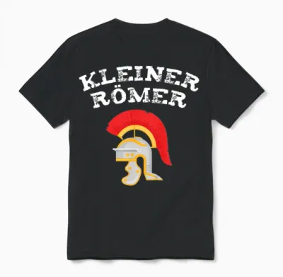 Kleiner Römer Kinder Unisex T-Shirt - Black