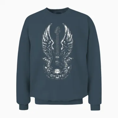 Rock Concert Live Vintage Unisex Sweatshirt - Dark Heather