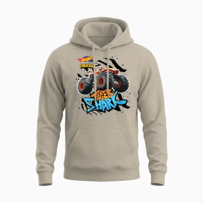 Hot Wheels - Tiger Shark Orange Unisex Hoodie - Sand