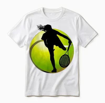 Tennis,tennis Player,woman Tennis Player T-Shirts Unisex T-Shirt - White