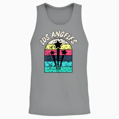 Los Angeles Unisex Tank Top - Sport Grey