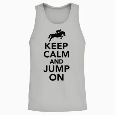 Horse Sayings Unisex Tank Top - Ash