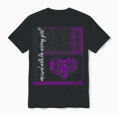 Sjögren's Syndrome Awareness Shirt, Sjogren's Unisex T-Shirt - Black
