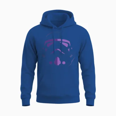 Stormtrooper Retro Unisex Hoodie - Royal
