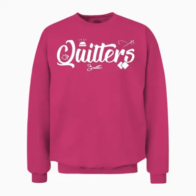 Proud Quilters Unisex Sweatshirt - Heliconia
