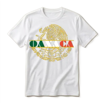 Oaxaca Mexico Aguila Unisex T-Shirt - White