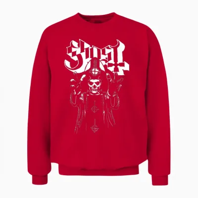 Ghost - Papa's Wrath Unisex Sweatshirt - Red