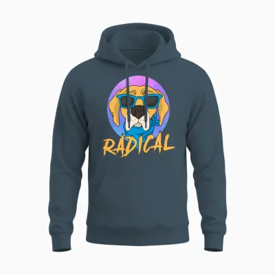 Dog Unisex Hoodie - Dark Heather
