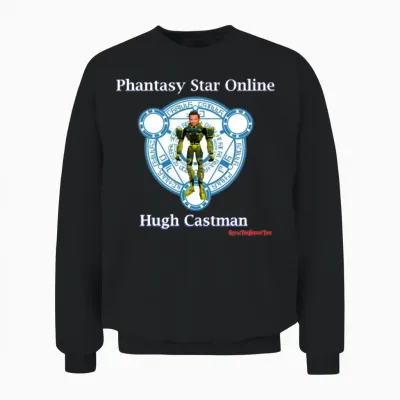 Pso Hugh Castman - the Phasboys Unisex Sweatshirt - Black