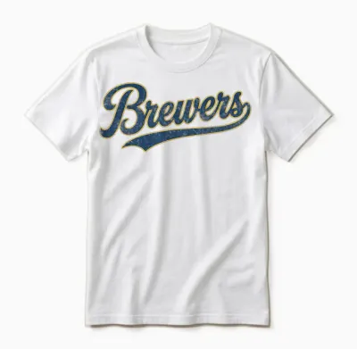 Brewers Name Retro Vintage Gift for Men Women Boy Girl Unisex T-Shirt - White