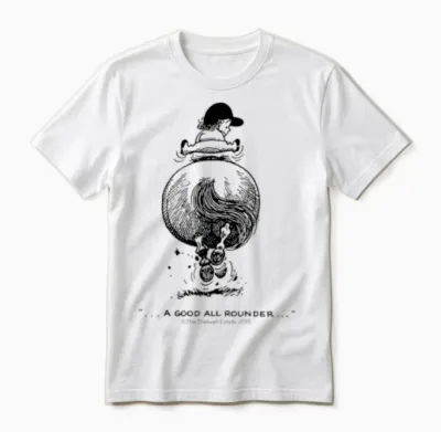 Ponygalopp Thelwell Cartoon Unisex T-Shirt - White