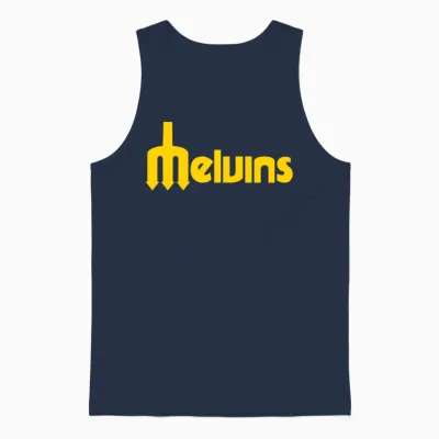 Melvins Unisex Tank Top - Navy