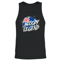Bloody Legends Australia Unisex Tank Top - Black – 2