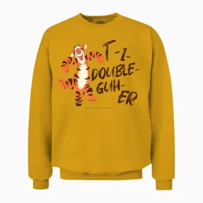 Disney Winnie the Pooh Lunar New Year Tigger Bounce Unisex Sweatshirt - Gold