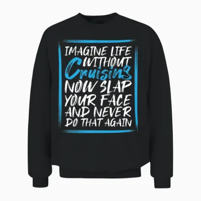 Cruise Cruising Cruise Ship Unisex Sweatshirt - Black
