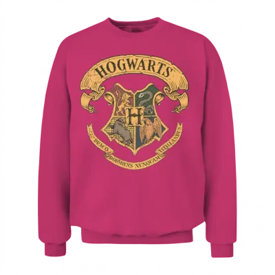 Harry Potter Hogwarts Coat of Arms Unisex Sweatshirt - Heliconia
