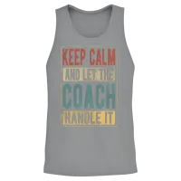 Coach Retro Gift Unisex Tank Top - Sport Grey – 2
