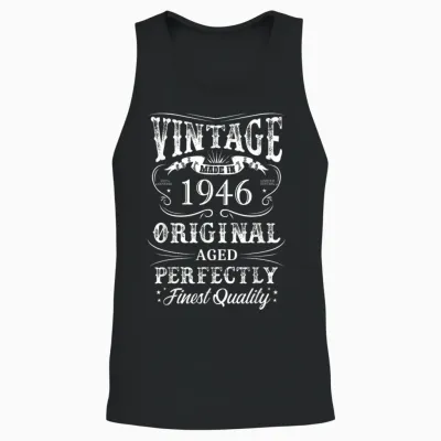 Millésime 1946 Légendaire Depuis 1946 Unisex Tank Top - Black