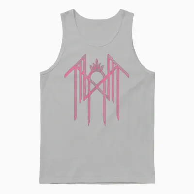 Sleep Token Even in Arcadia Gothic Black Unisex Tank Top - Ash