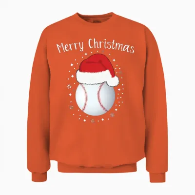 Funny Softball Copy Unisex Sweatshirt - Orange