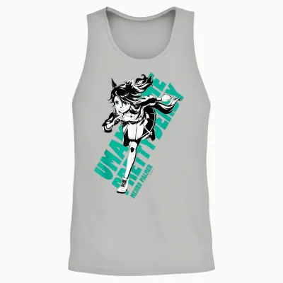 Umamusume: Pretty Derby Mejiro Palmer Unisex Tank Top - Ash