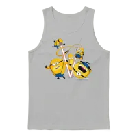 Minions the 5 Mega Minions Unisex Tank Top - Ash – 1