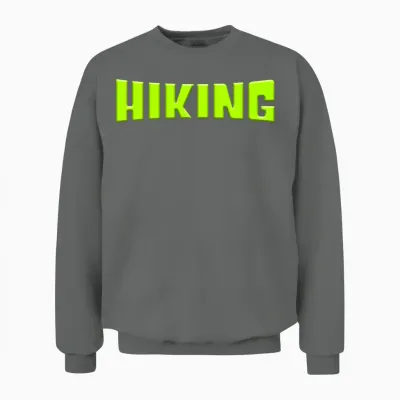 Hiking Unisex Sweatshirt - Graphite Heather