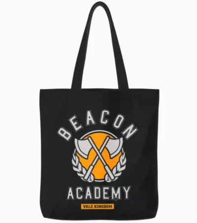 Rwby Beacon Academy Tote Bags - Black