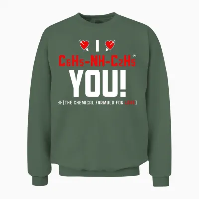 Biochemist Biochemistry Science Teacher Student Fu Unisex Sweatshirt - Military Green