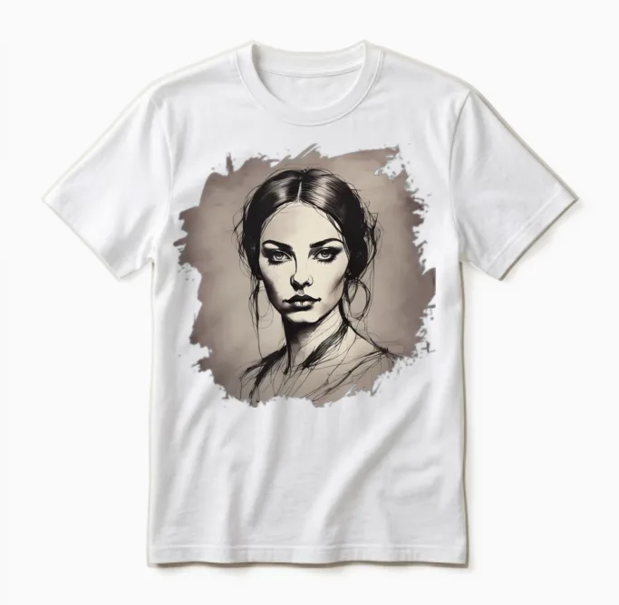 Retro Unisex T-Shirt in White