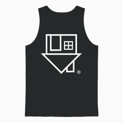 Das Nachbarschaftshaus-Logo Unisex Tank Top - Black
