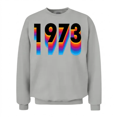 Vintage Retro 1973 Unisex Sweatshirt - Ash