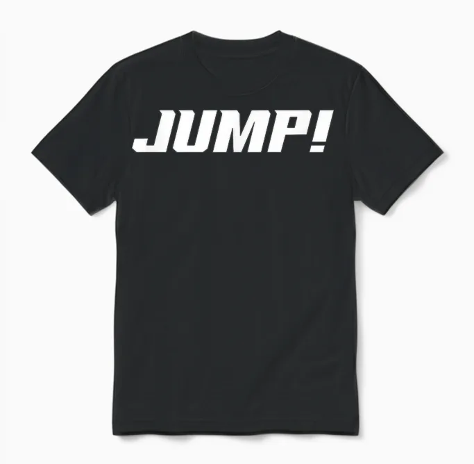 Jump! | K-Pop Unisex T-Shirt in Black