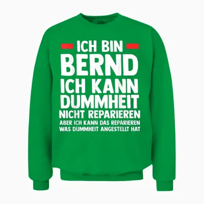 Bernd Unisex Sweatshirt - Irish Green