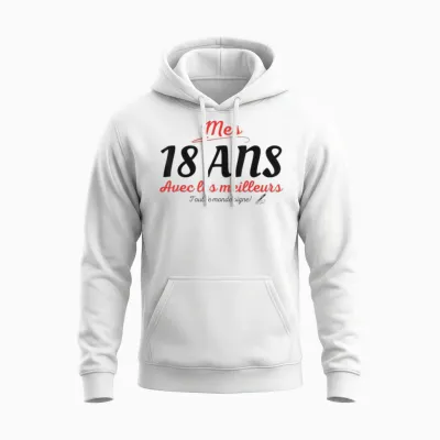 To Sign 18 Years Anniversary Gift Anniv 18 Years Signature T-Shirt, White Unisex Hoodie - White