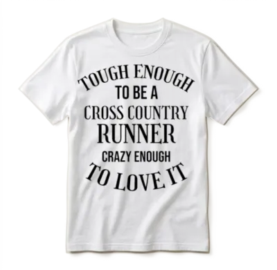 Cross Country Running Gift Xc Cross Country Runner Unisex T-Shirt - White
