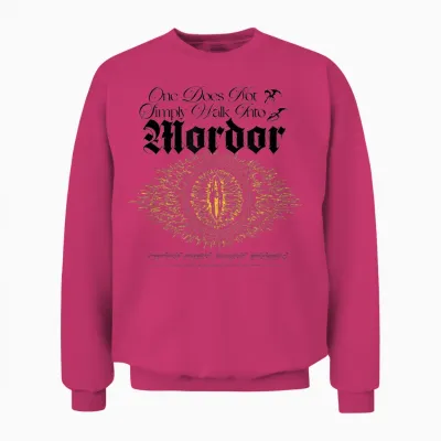 Lord of the Rings Mordor Eye of Sauron Unisex Sweatshirt - Heliconia