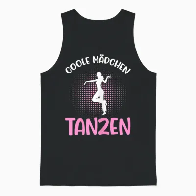 Dance Women's Dance Sports Dance School Dancer Girls T-Shirt, Black Unisex Tank Top - Black