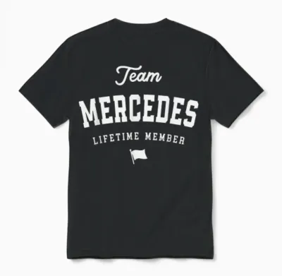 Mercedes Funny Name Mercedes Lifetime Unisex T-Shirt - Black