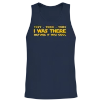 1977 1980 1983 I Was There Before It Was Cool Unisex Tank Top - Navy – 2