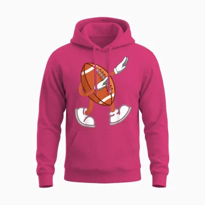 Lustige American Football Bekleidung Und Geschenke - Dabbing Football Dab - Unisex-Erwachsene, Unisex-Kinder - Schwarz - S - Kurzarm - Unisex Hoodie - Heliconia