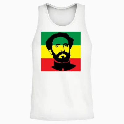 Reggae Unisex Tank Top - White