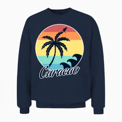 Curacao Unisex Sweatshirt - Navy