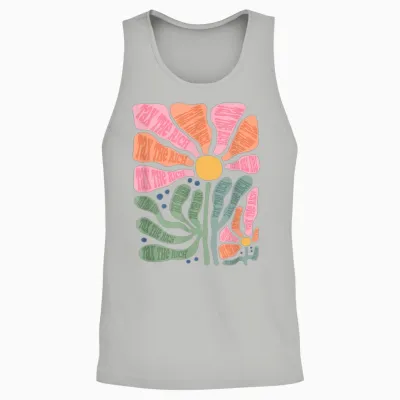 Tax the Rich! Fan Item Left Merch Heidi Reichinnek Unisex Tank Top - Ash